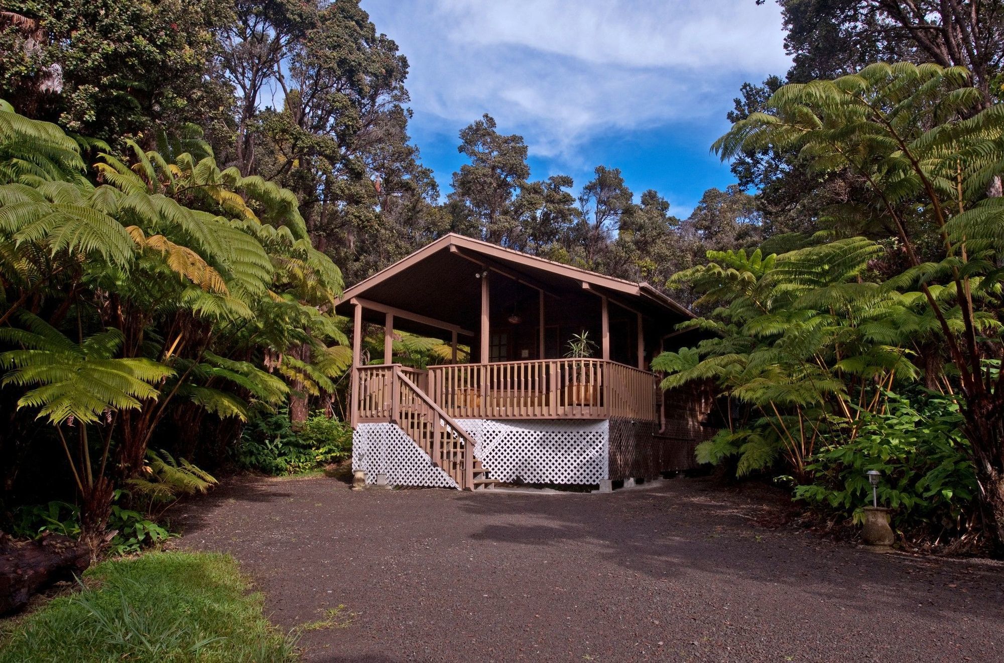 Chalet Kilauea Villa Volcano Exterior foto